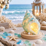 3D DIY Sea Glass Art Kit with LED Lights, Christmas Tree, Highland Cattle, Sea Turtle, Whale, Octopus, Dachshund, Little Gnome, Penguin, Snowman, Conch