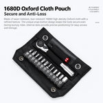 WEST BIKING Bicycle Repair Tool Ratchet Wrench Screwdriver Combo Kit for Mountain & Road Bikes, Ratchet Wrench Kit