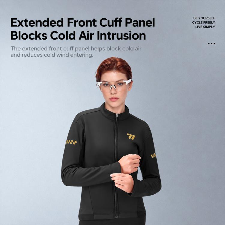 WEST BIKING Winter Fleece Thermal Cycling Jersey Set Long Sleeve for Unisex, M, L, XL, XXL, XXXL