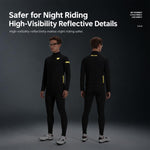 WEST BIKING Winter Fleece Thermal Cycling Jersey Set Long Sleeve for Unisex, M, L, XL, XXL, XXXL