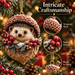 Charming Animal Christmas Ornaments