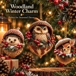 Charming Animal Christmas Ornaments