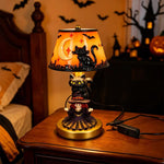 Halloween Stained Glass Lamp