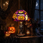 Halloween Stained Glass Lamp