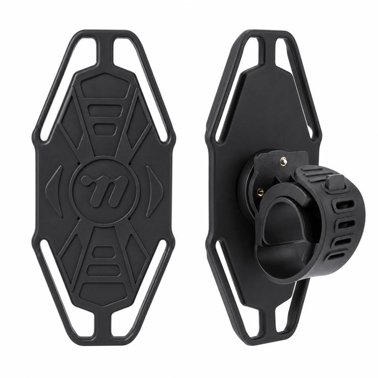 WEST BIKING Silicone Bike Phone Holder Anti-Slip Shockproof Navigation Mount
