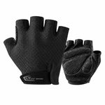 WEST BIKING 1 Pair Kids Half Finger Bicycle Gloves Breathable Wear-resistant Anti-slip Outdoor Cycling Gear, S, M, L