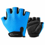 WEST BIKING 1 Pair Kids Half Finger Bicycle Gloves Breathable Wear-resistant Anti-slip Outdoor Cycling Gear, S, M, L