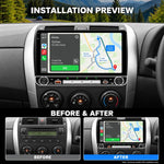 10.1 inch IPS Double-DIN Car MP5 Player Wireless CarPlay/Android Auto Bluetooth HD Display