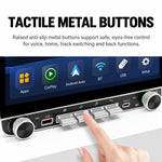 10.1 inch IPS Double-DIN Car MP5 Player Wireless CarPlay/Android Auto Bluetooth HD Display