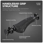 WEST BIKING 1 Pair Honeycomb Palm Rest Anti-slip Shock Absorbing MTB Handlebar Grips