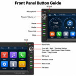 7 inch Car MP5 Player CarPlay & Android Auto Smart Bluetooth Display for Volkswagen Passat Lingyu 1997-2009