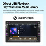 7 inch Car MP5 Player CarPlay & Android Auto Smart Bluetooth Display for Volkswagen Passat Lingyu 1997-2009