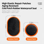 WEST BIKING Bike Tire Repair Kit Fast Puncture Patch Tool Bag, Glue-Free, Tire Repair Kit