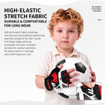 WEST BIKING 1 Pair Kids Half Finger Cycling Gloves Outdoor Sports Protective Gear, S, M, L