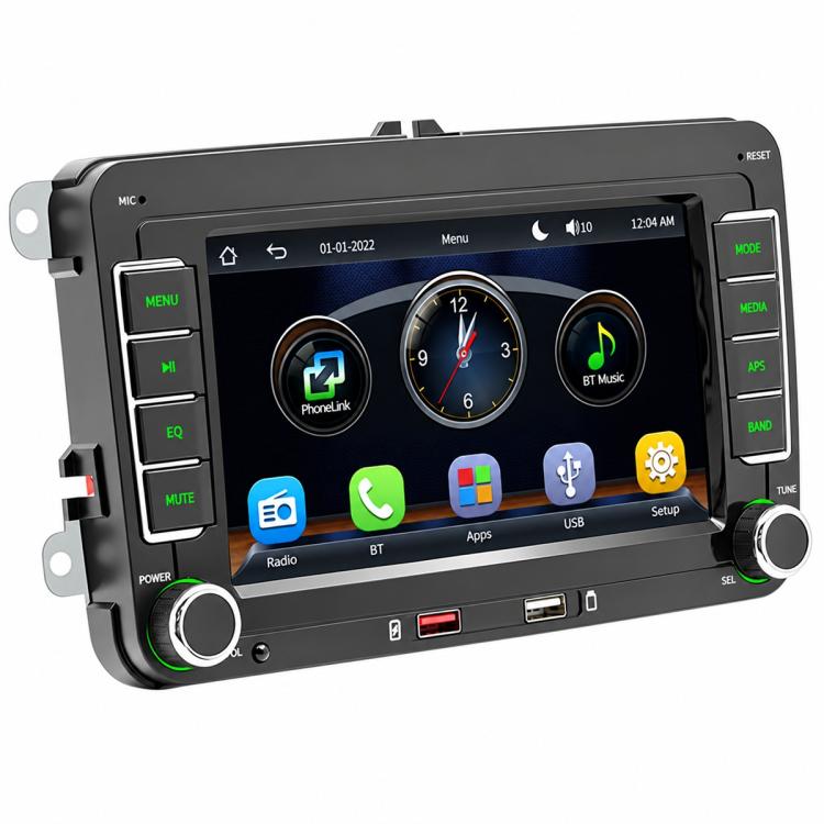 Car MP5 Player Phone Connectivity Bluetooth Reversing Camera for Volkswagen, F9070W 7 inch