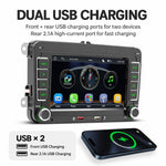 Car MP5 Player Phone Connectivity Bluetooth Reversing Camera for Volkswagen, F9070W 7 inch