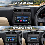 Car MP5 Player Phone Connectivity Bluetooth Reversing Camera for Volkswagen, F9074W 7 inch