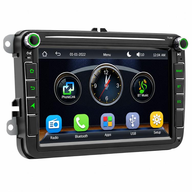 Car MP5 Player Phone Connectivity Bluetooth Reversing Camera for Volkswagen, F9080W 8 inch