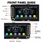 Car MP5 Player Phone Connectivity Bluetooth Reversing Camera for Volkswagen, F9093W 9 inch