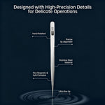 JCID SW Series Non-magnetic Stainless Steel Flying Wire Alloy Tweezers, SW-01 / 2D, SW-02 / 2D, SW-03 / 3D
