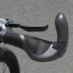 WEST BIKING 1 Pair Adjustable Non-Slip Mountain Bike Handlebar Grips with Bar Ends