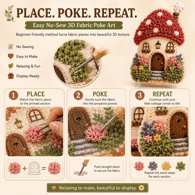Seamless 3D Textile Art Kit