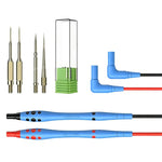 JCID Replaceable Universal Multimeter Measuring Stainless Steel Probe Pen, ZF003, ZF005
