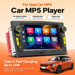7 inch Car MP5 Player Phone Connectivity Bluetooth Reversing Camera with USB for OPEL, with USB for OPEL