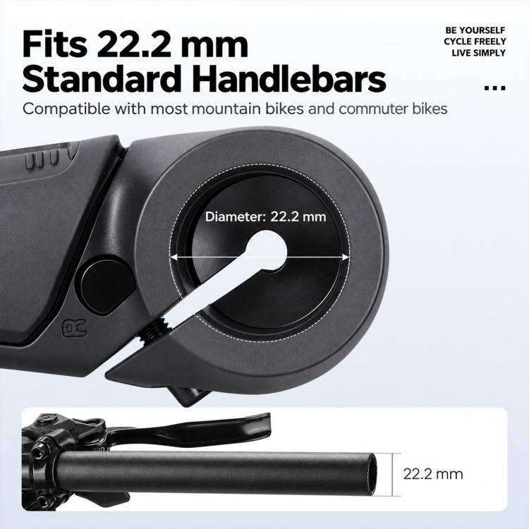 WEST BIKING 1 Pair Ergonomic Bicycle Rest Bar Mountain Bike Thumb Bar Ends, YP0804101