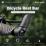 WEST BIKING 1 Pair Ergonomic Bicycle Rest Bar Mountain Bike Thumb Bar Ends, YP0804101