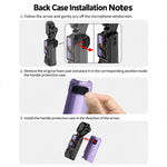 GKK Gimbal Cover Camera Protector Screen Body Magnetic Full Cover, For Insta360 Luna Ultra