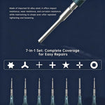 JCID S1-E 7 in 1 Magnetic S2 Alloy 2D Screwdriver Set For iPhone 17 Series
