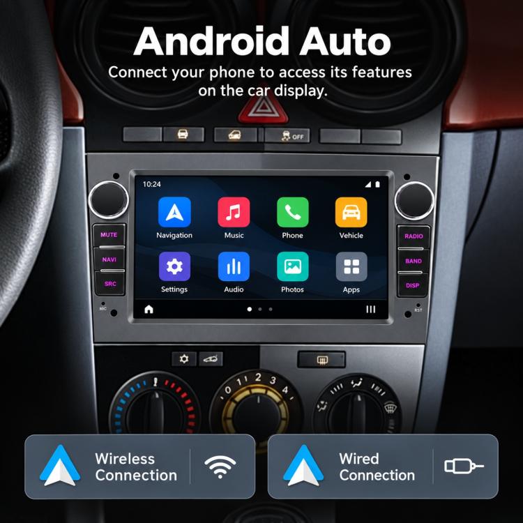 7 inch Car MP5 Player Phone Connectivity Bluetooth Reversing Camera for OPEL, For OPEL