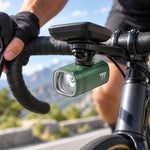 WEST BIKING 1300LM High Bright Mountain & Road Bikes Headlight for Night Riding, Under-Mount, Front-Mount