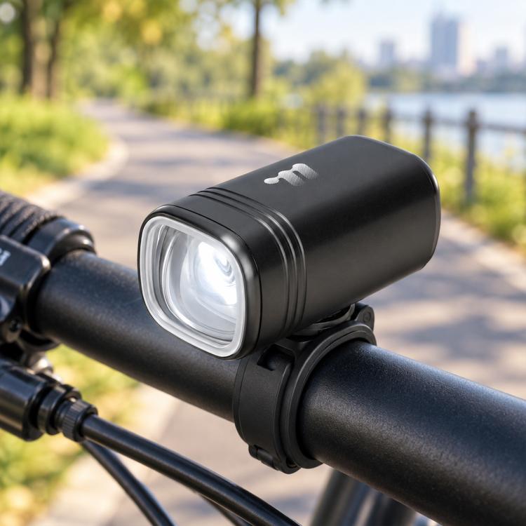 WEST BIKING 1300LM High Bright Mountain & Road Bikes Headlight for Night Riding, Under-Mount, Front-Mount