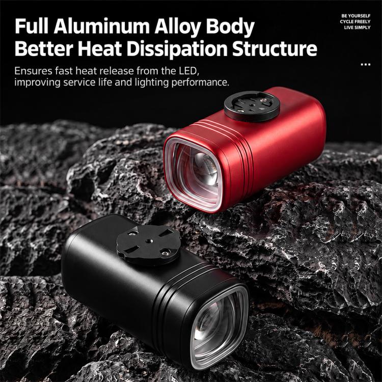 WEST BIKING 1300LM High Bright Mountain & Road Bikes Headlight for Night Riding, Under-Mount, Front-Mount