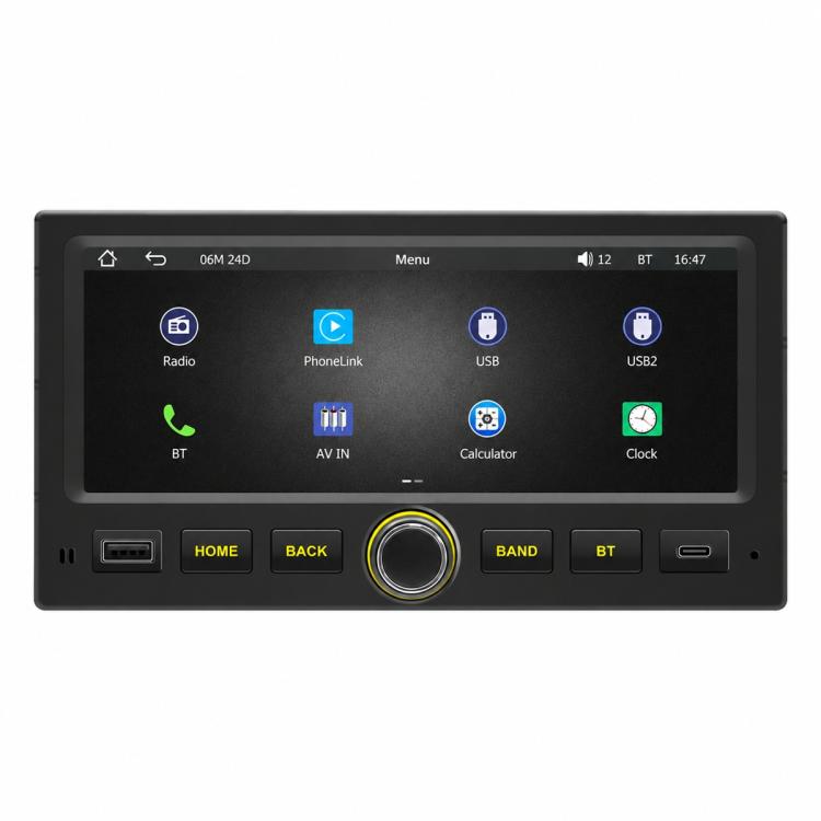 6.86 inch Car MP5 Player Wireless CarPlay/Android Auto Bluetooth HD Display for Ford F150 1998-2007, For Ford F150 1998-2007