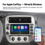 6.86 inch Car MP5 Player Wireless CarPlay/Android Auto Bluetooth HD Display for Ford F150 1998-2007, For Ford F150 1998-2007