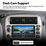 6.86 inch Car MP5 Player Wireless CarPlay/Android Auto Bluetooth HD Display for Ford F150 1998-2007, For Ford F150 1998-2007