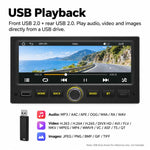 6.86 inch Car MP5 Player Wireless CarPlay/Android Auto Bluetooth HD Display for Ford F150 1998-2007, For Ford F150 1998-2007
