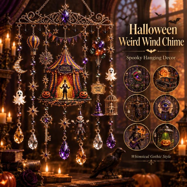 Halloween Weird Wind Chime, 20cm, 30cm