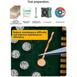 XZZ CPU / GPU Computer-Specific Spot Welding Pads, 0.2 to 0.4mm, 0.25 to 0.45mm, Spot Welding Pads