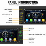 7 inch Car MP5 Player Wireless CarPlay/Android Auto Bluetooth HD Display for Ford Transit 2006–2011, For Ford Transit 2006–2011