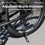 WEST BIKING Bike Kickstand Portable Aluminum Alloy Bicycle Support Stand for MTB & Road Bike, YP0712048