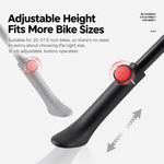 WEST BIKING Bike Kickstand Portable Aluminum Alloy Bicycle Support Stand for MTB & Road Bike, YP0712048