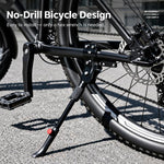 WEST BIKING Bike Kickstand Portable Aluminum Alloy Bicycle Support Stand for MTB & Road Bike, YP0712048