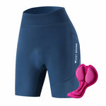 WEST BIKING Summer Bicycle Cycling Shorts with Thickened Breathable Seat Pad, M, L