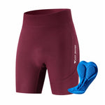 WEST BIKING Summer Bicycle Cycling Shorts with Thickened Breathable Seat Pad, M, L