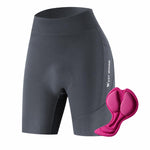 WEST BIKING Summer Bicycle Cycling Shorts with Thickened Breathable Seat Pad, M, L