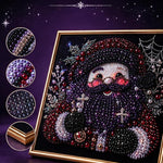 Dark Halloween Diamond Painting Kit, 30cm With Frame